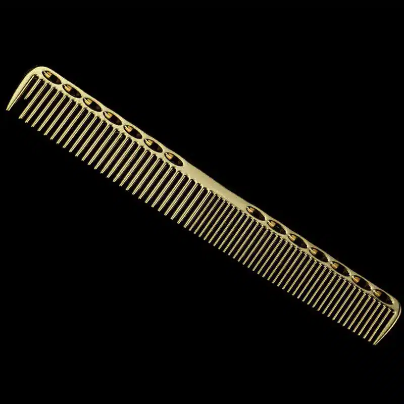 Mythus Metal Cutting Comb Hair Hairdressing Aluminum Comb Barbers Salon Professional Combs 1