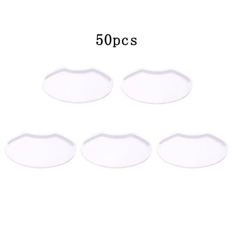 50pcs Women Barber Supplies Disposable Face Hairspray Shield Film For Hair Salon Hair Cutting Face Protection Shield Mask 11