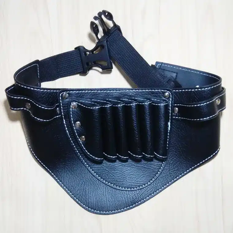 Hairdresser Barber Hair Scissors Bag Shears Bags Tool Hairdressing Holster Pouch Case with Waist Belt Rivet Clips Bag 13