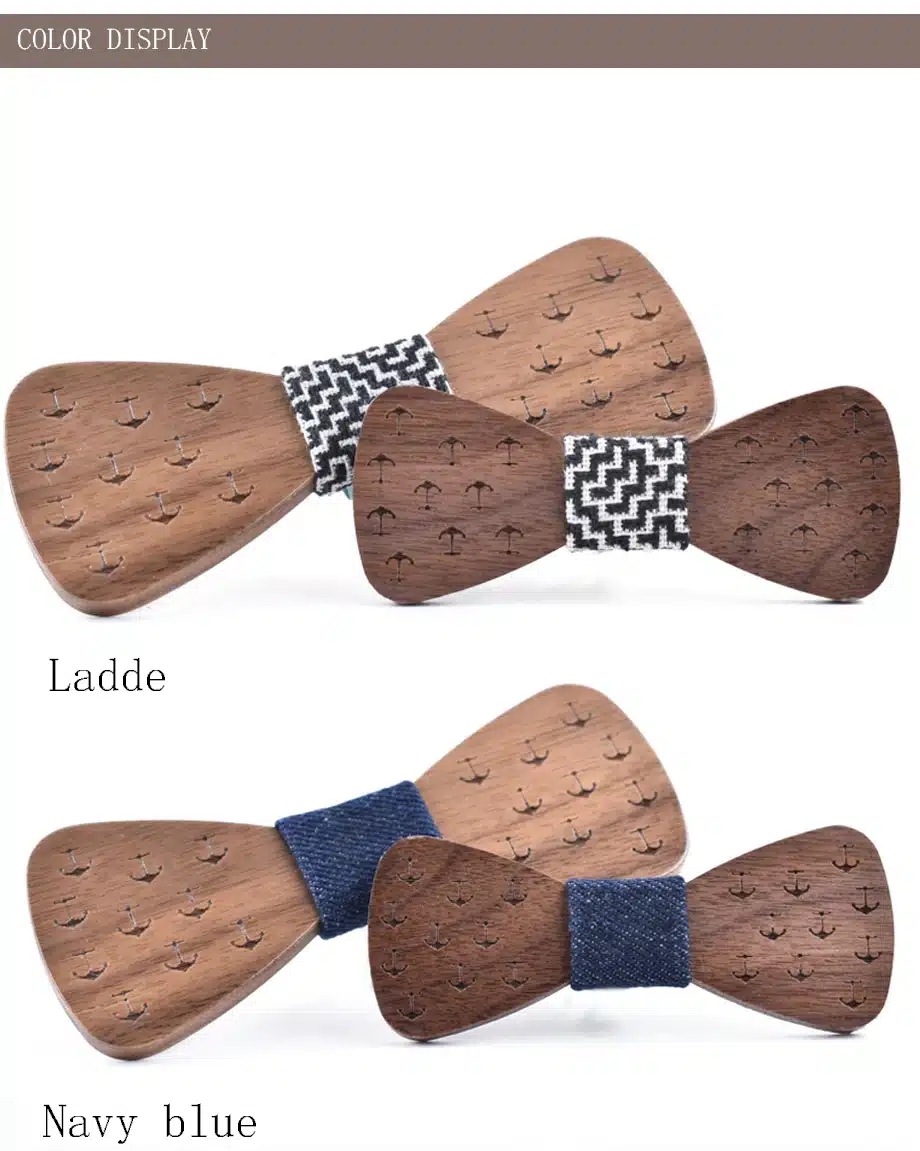 New design High Quality butterfly men Tie Bow 2017 Fun Personality Wooden Bow Ties Bowtie Butterflies Great Gift wholesale 6