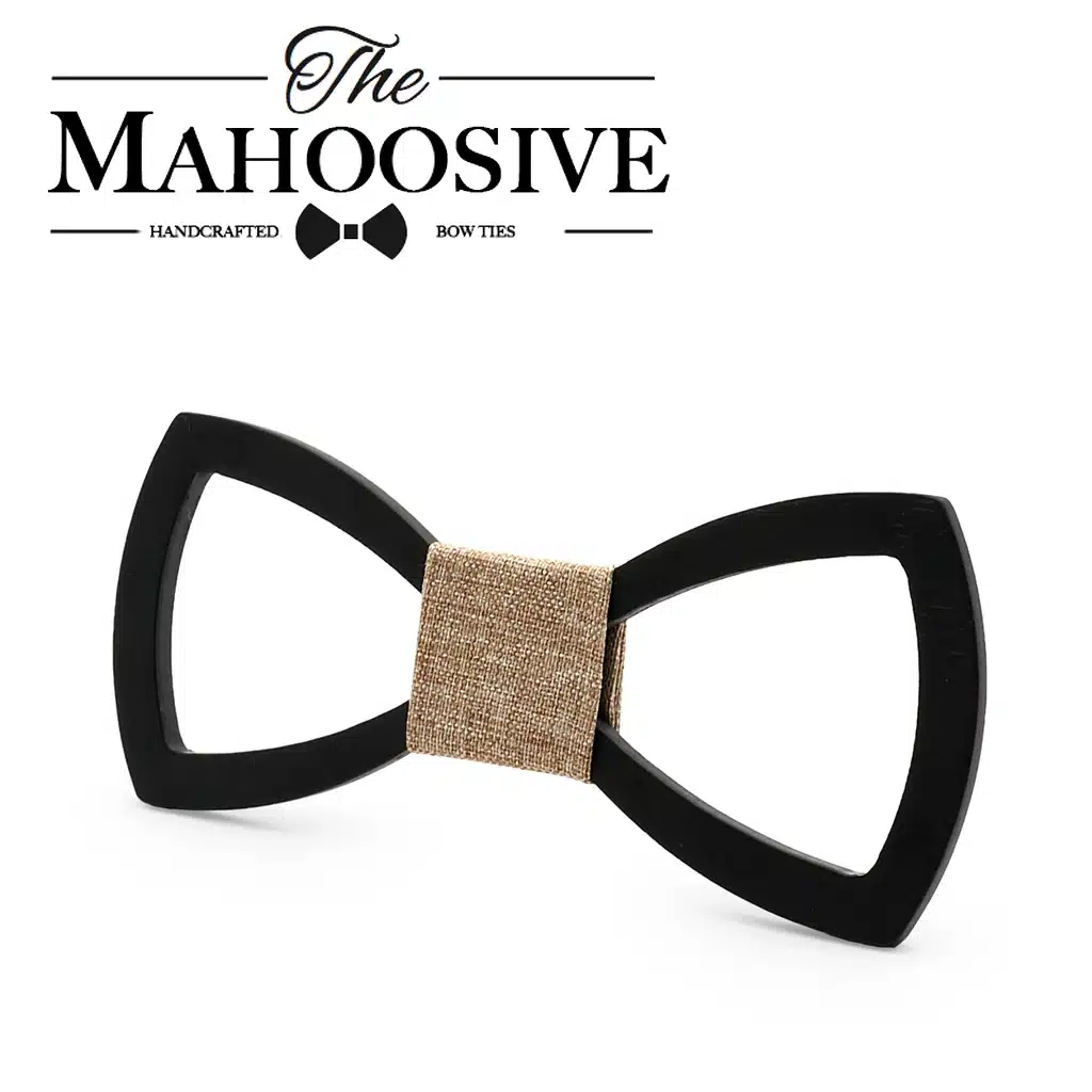 Mahoosive Wood Bow tie men Groom Marry Groomsmen Wedding Party Colorful Engraved Butterfly Cravats Mens wooden bow tie 14