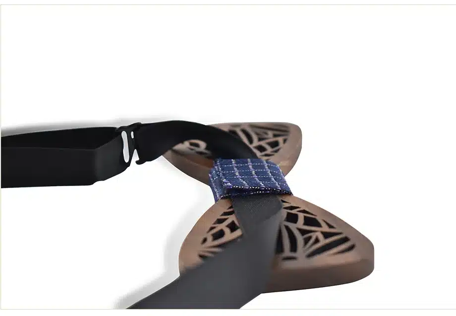 New Arrival Hollow Wood Bow Ties for Mens Wedding Suits Wooden Bow Tie Butterfly Shape Bowknots Gravatas Slim Cravat 16
