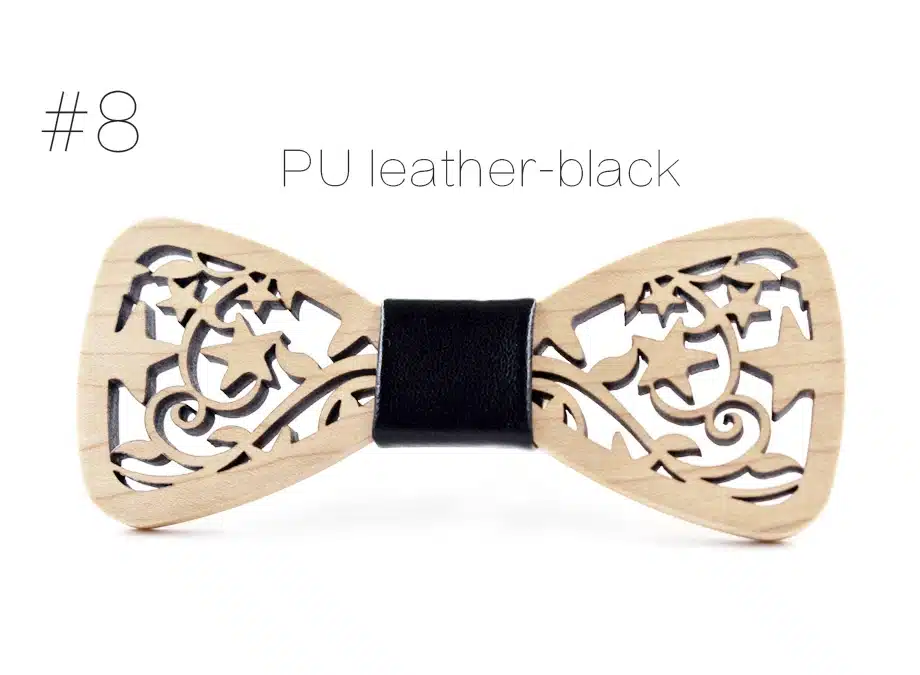 New Arrival Hollow Wood Bow Ties for Mens Wedding Suits Wooden Bow Tie Butterfly Shape Bowknots Gravatas Slim Cravat 25