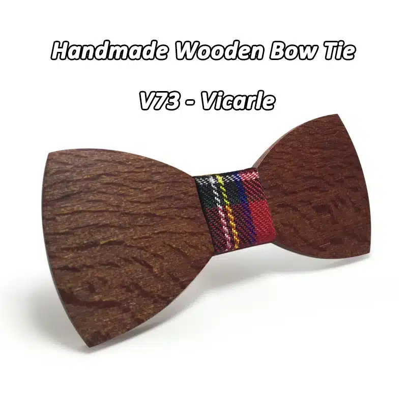 Mahoosive Classic Wooden Bow Tie Men BALCK bowtie wood bow ties 14