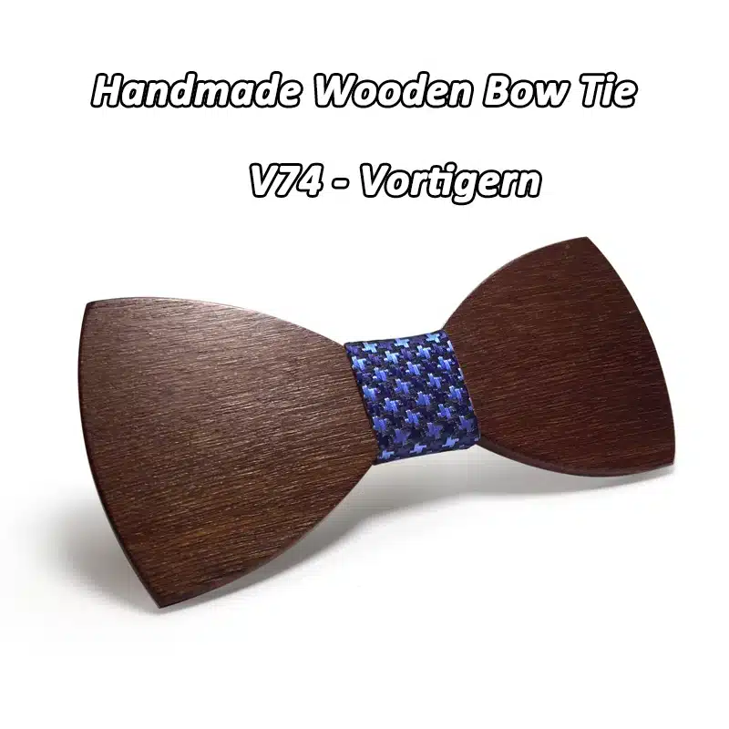 Mahoosive Classic Wooden Bow Tie Men BALCK bowtie wood bow ties 15