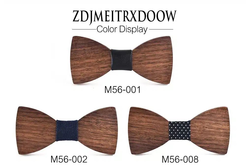 New Design Customize Small Size Boys Wooden bow ties Baby kids bowties Butterfly Cravat Gravata School Child Student wood tie 11