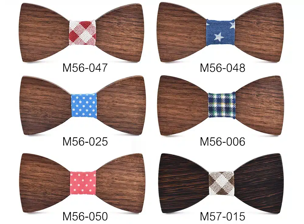 New Design Customize Small Size Boys Wooden bow ties Baby kids bowties Butterfly Cravat Gravata School Child Student wood tie 12