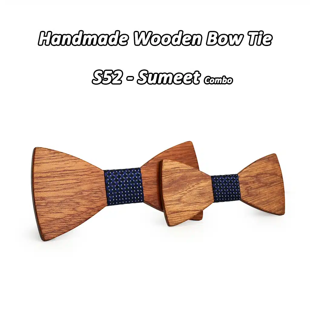 Mahoosive Wooden bow tie corbata boda corbatas ties for men kids necktie bowtie gravata casamento 2