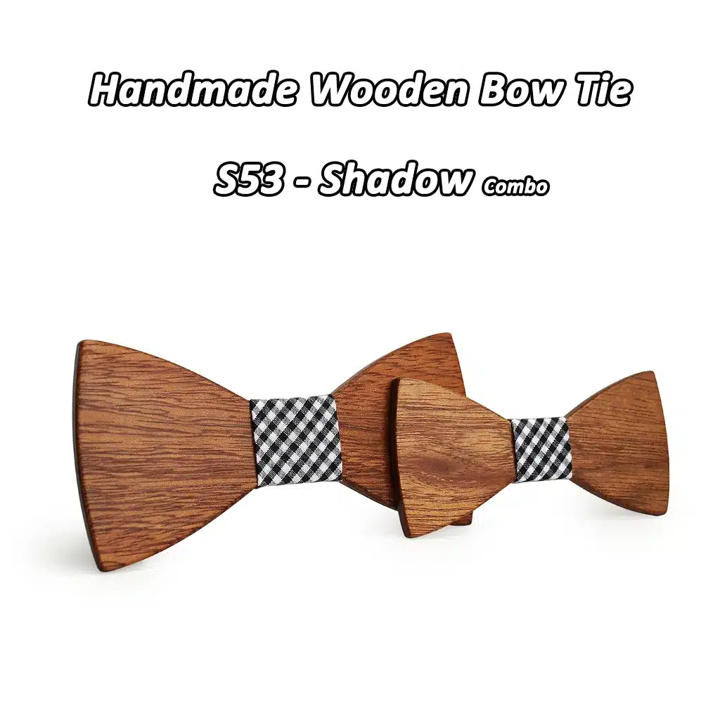 Mahoosive Wooden bow tie corbata boda corbatas ties for men kids necktie bowtie gravata casamento 3