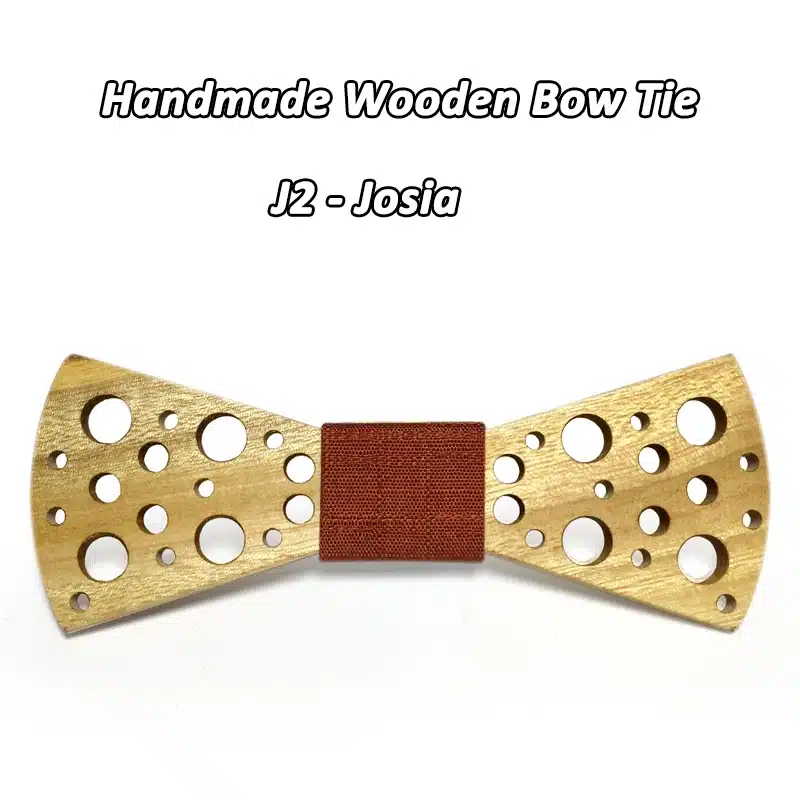 Dot Mahoosive Brand Handmade Wood Bow ties Bowtie Butterfly Gravata Ties For Men Mens Wooden bow tie neck bow ties for Girls 12