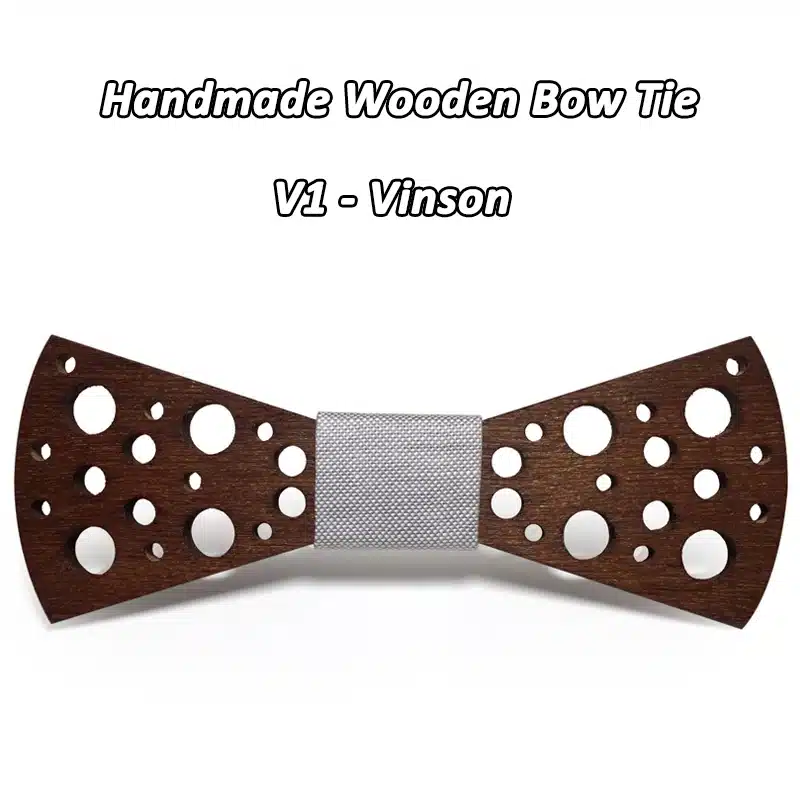 Dot Mahoosive Brand Handmade Wood Bow ties Bowtie Butterfly Gravata Ties For Men Mens Wooden bow tie neck bow ties for Girls 17