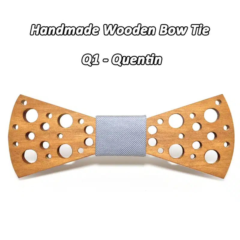 Dot Mahoosive Brand Handmade Wood Bow ties Bowtie Butterfly Gravata Ties For Men Mens Wooden bow tie neck bow ties for Girls 23