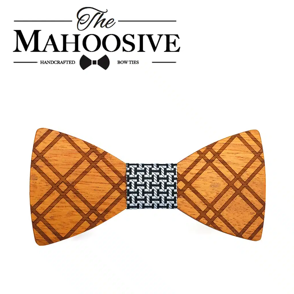 Mahoosive Real Soild Wood Bow Tie For Men Marry Groomsmen Wedding Party Butterfly Cravats Man Accessory bowties 13