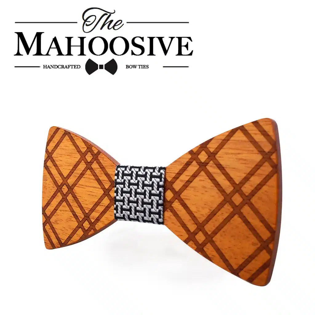 Mahoosive Real Soild Wood Bow Tie For Men Marry Groomsmen Wedding Party Butterfly Cravats Man Accessory bowties 14
