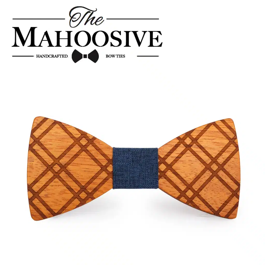 Mahoosive Real Soild Wood Bow Tie For Men Marry Groomsmen Wedding Party Butterfly Cravats Man Accessory bowties 10