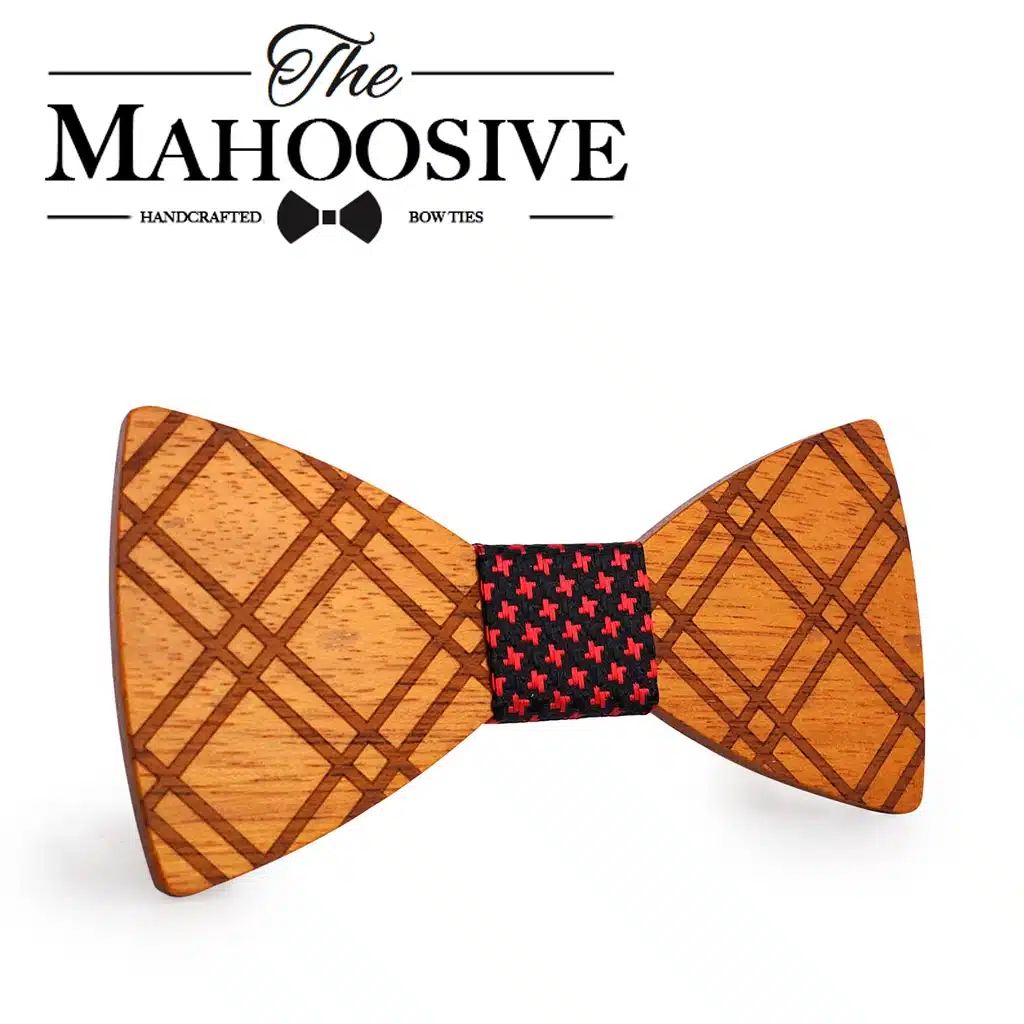 Mahoosive Real Soild Wood Bow Tie For Men Marry Groomsmen Wedding Party Butterfly Cravats Man Accessory bowties 15