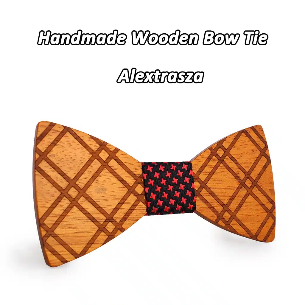 Mahoosive Real Soild Wood Bow Tie For Men Marry Groomsmen Wedding Party Butterfly Cravats Man Accessory bowties 26