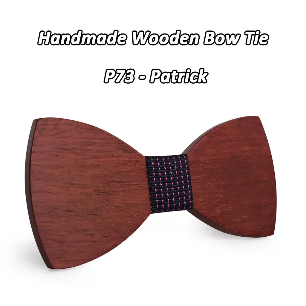 Mahoosive newest personality pure handmade natural wooden leisure men wood bow ties Butterfly Design noeud papillon homme 11