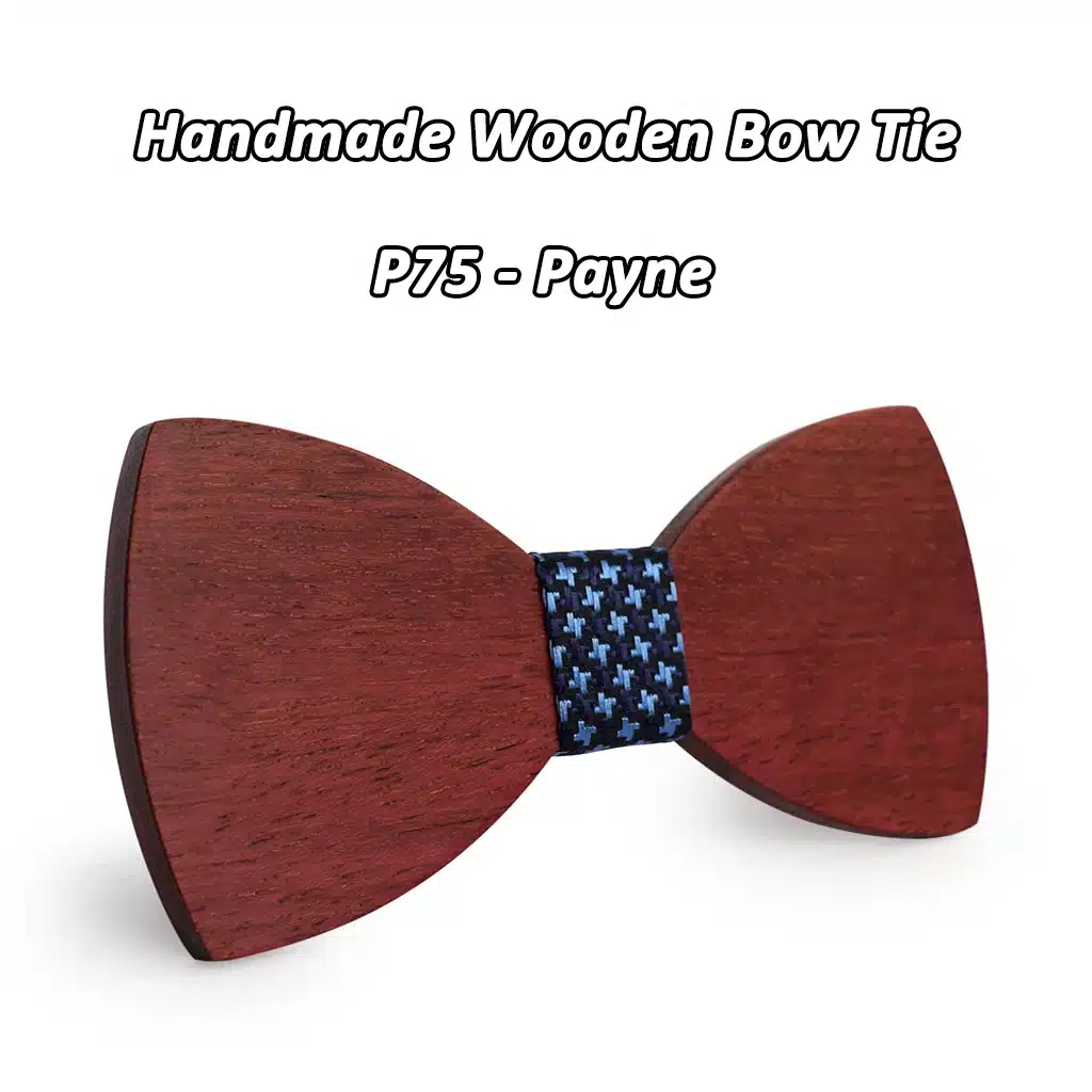 Mahoosive newest personality pure handmade natural wooden leisure men wood bow ties Butterfly Design noeud papillon homme 13