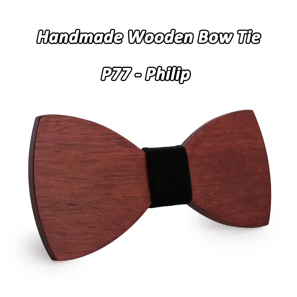Mahoosive newest personality pure handmade natural wooden leisure men wood bow ties Butterfly Design noeud papillon homme 15