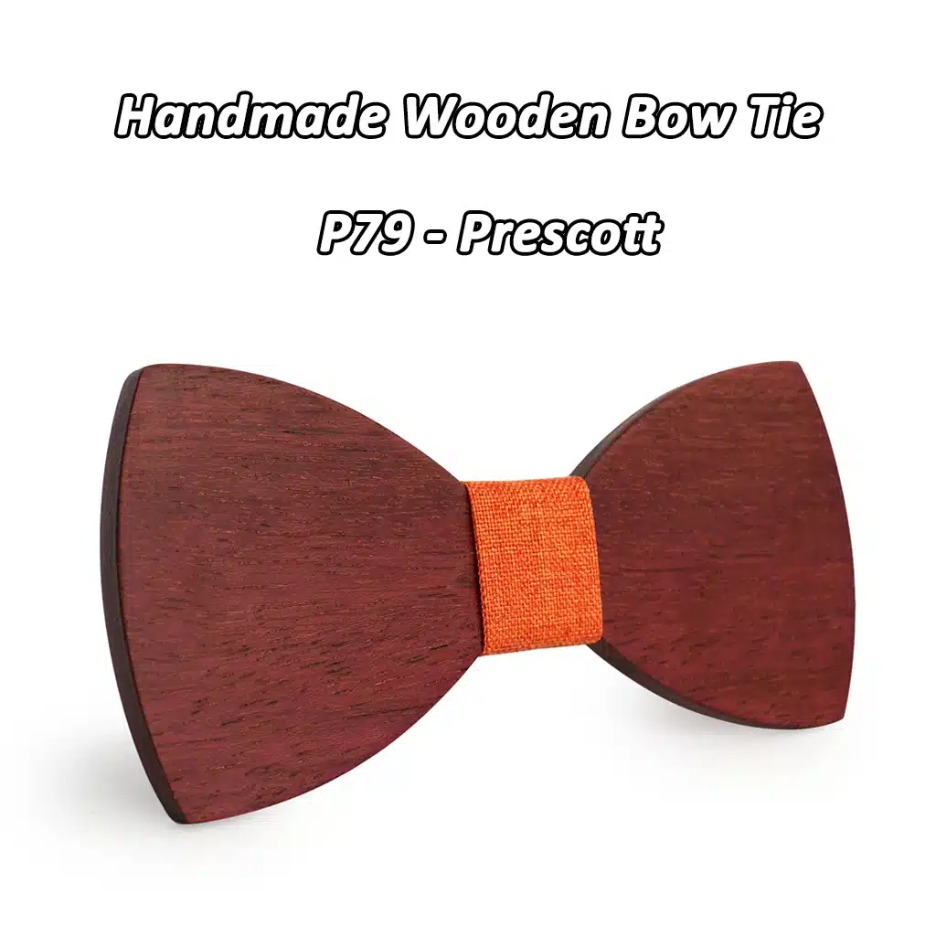 Mahoosive newest personality pure handmade natural wooden leisure men wood bow ties Butterfly Design noeud papillon homme 17