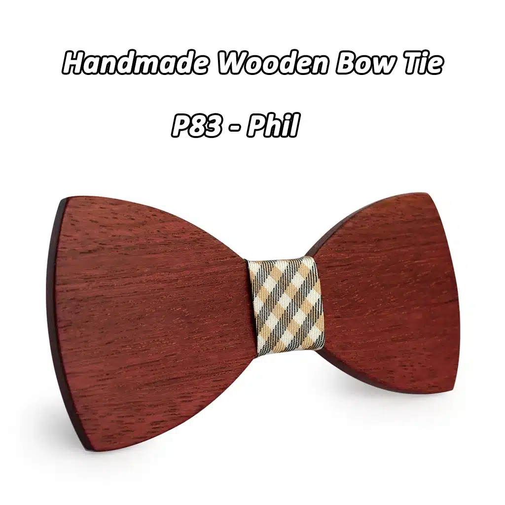 Mahoosive newest personality pure handmade natural wooden leisure men wood bow ties Butterfly Design noeud papillon homme 21