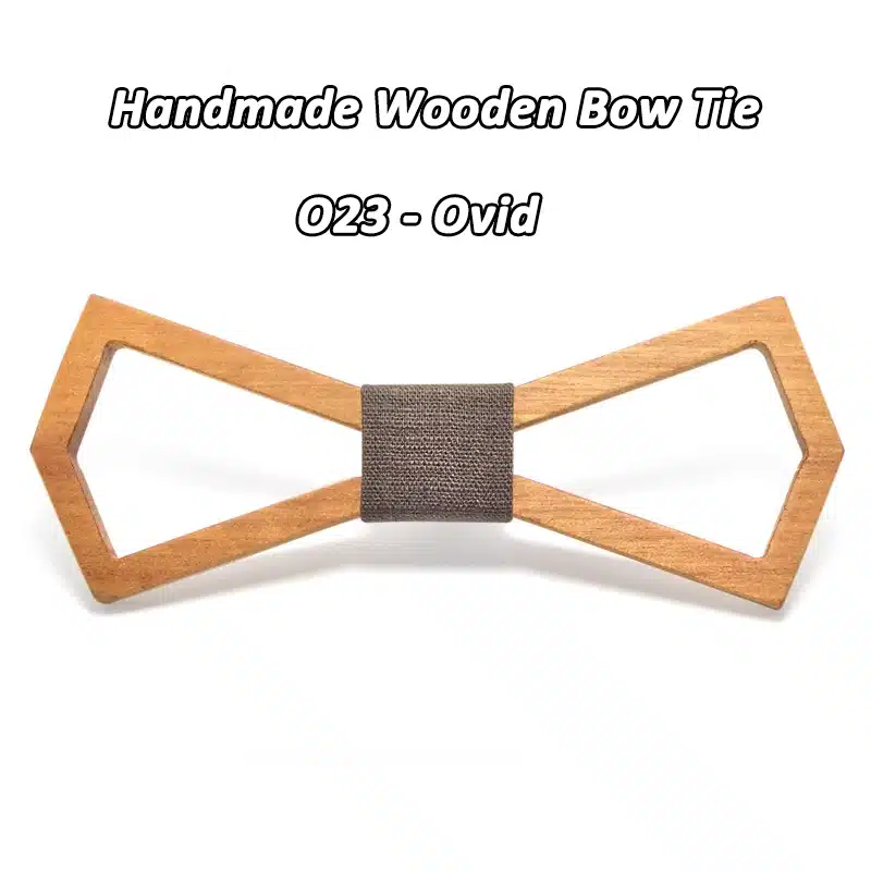 Mahoosive 2017 New Design Handmade Hardwood Mens Wooden Bow Ties Gravatas Corbatas Business Party Ties For Men Wood Ties 13