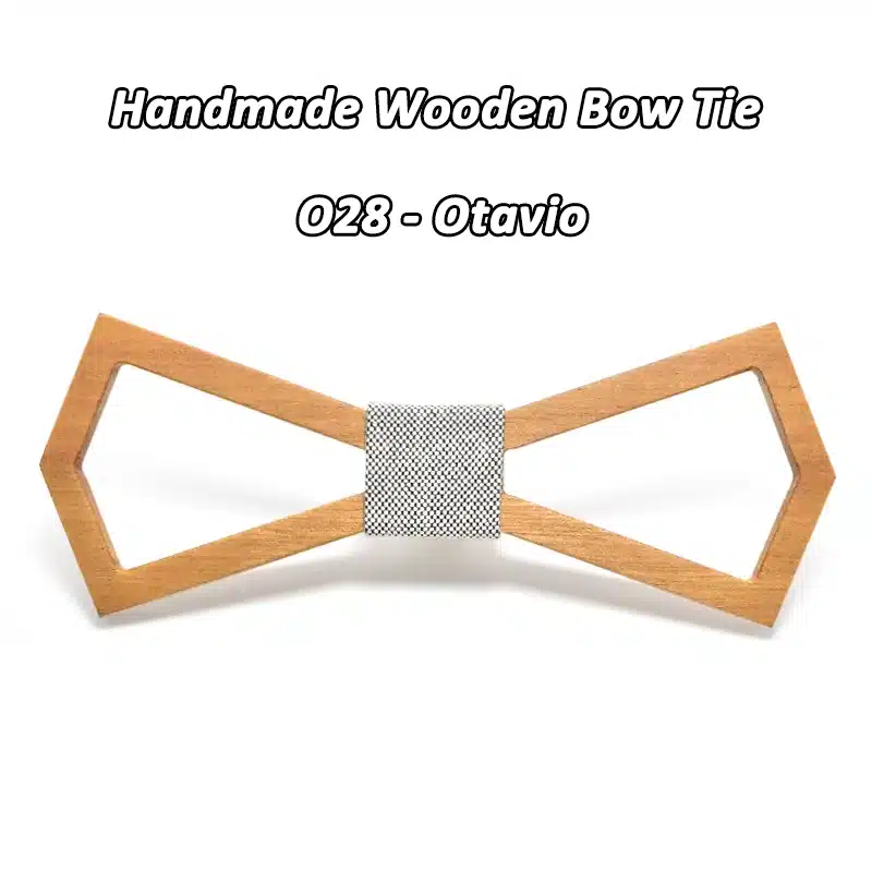 Mahoosive 2017 New Design Handmade Hardwood Mens Wooden Bow Ties Gravatas Corbatas Business Party Ties For Men Wood Ties 18