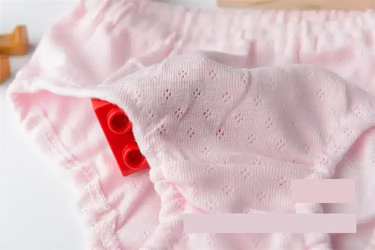 2 piece/lot Baby Clothing cotton Wood ear Bow Pink and white Girl Underwear 0-2 years old Newborn baby girl shorts Underwear 16