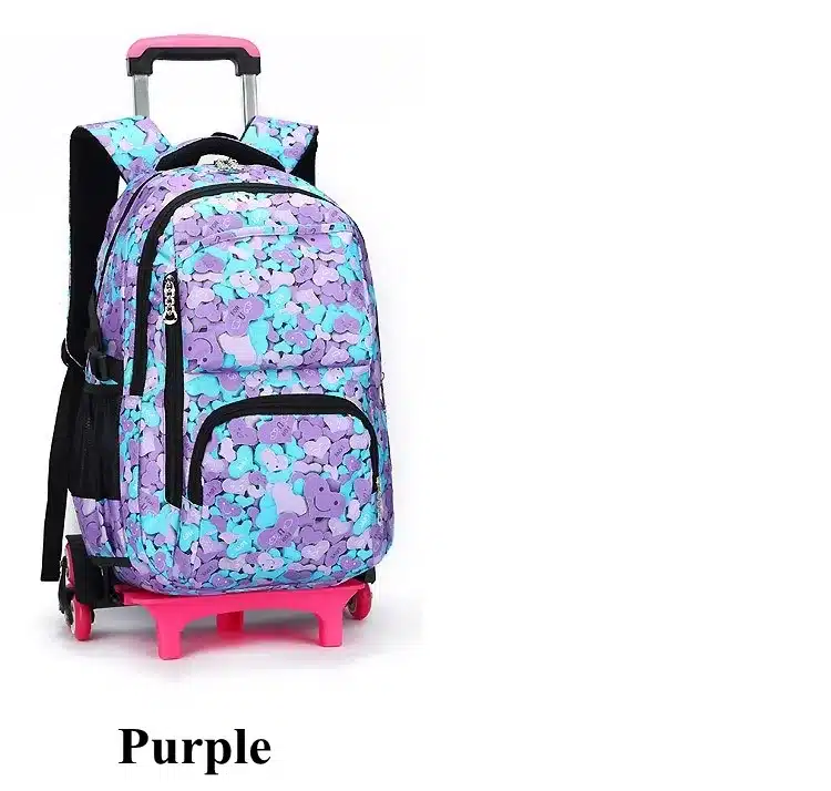 Rolling Backpack Bags For Teenagers Children Trolley School Bag Kids Wheeled Backpacks Children Travel luggage bags On wheels 15