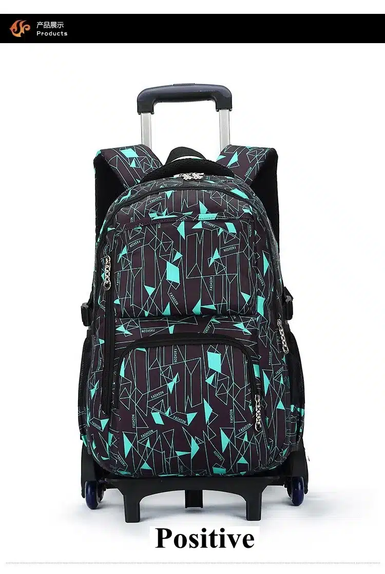 Rolling Backpack Bags For Teenagers Children Trolley School Bag Kids Wheeled Backpacks Children Travel luggage bags On wheels 16