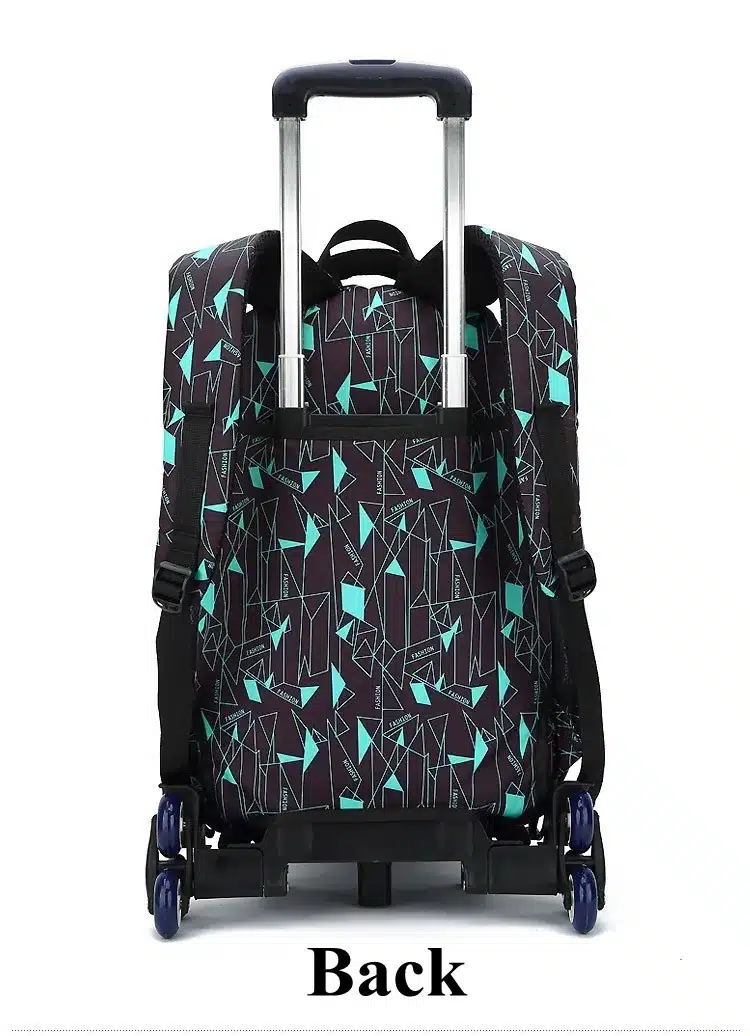 Rolling Backpack Bags For Teenagers Children Trolley School Bag Kids Wheeled Backpacks Children Travel luggage bags On wheels 19