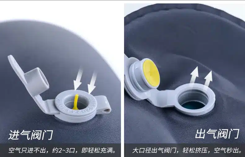 NatureHike Factory Store Portable Outdoor Inflatable Pillow Travel blow aeros Pillow Inflatable Cushion Soft Neck Protective 14