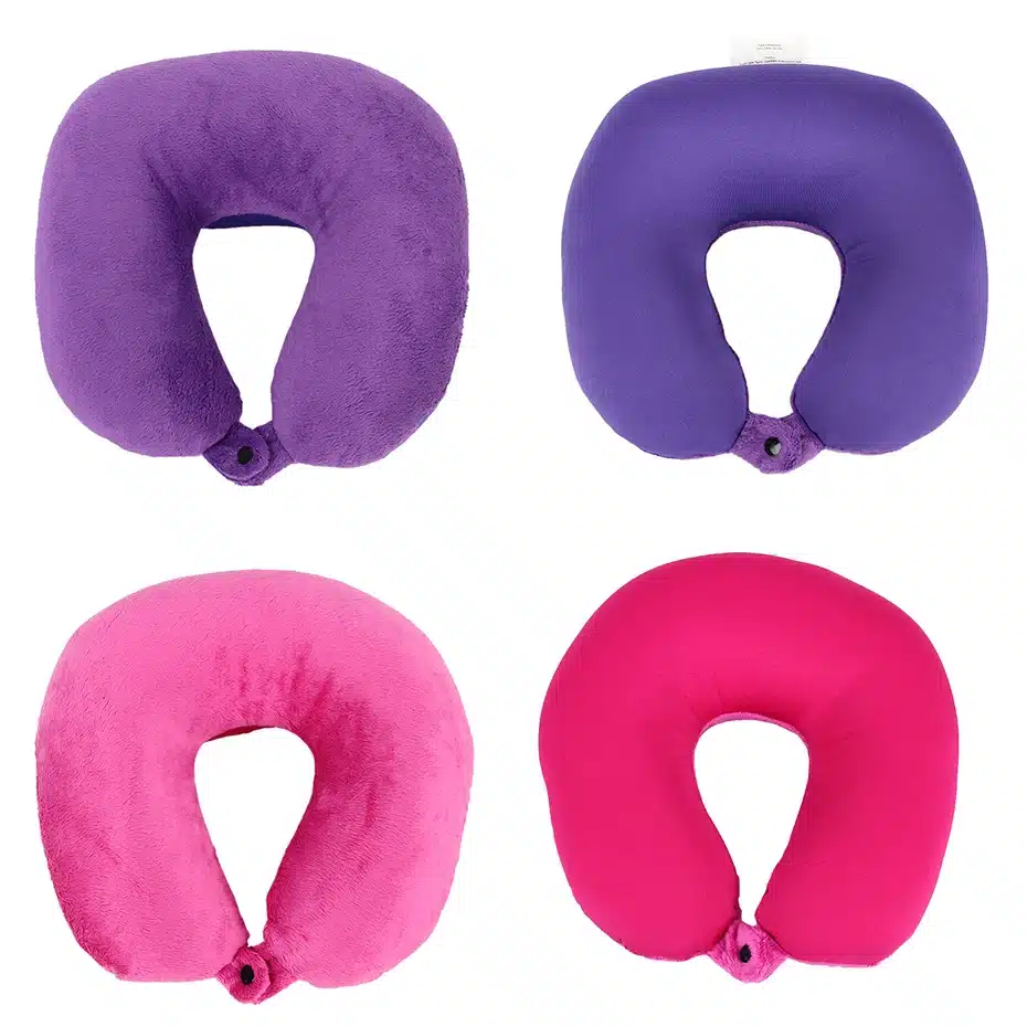 U Shaped Travel Pillow Nanoparticles Neck Support Headrest Health Care Cushion Airplane Flight Foam particles Pillow for travel 7