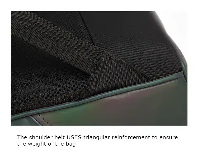 JOOZ Fashion Women backpack PVC geometric luminous backpack 2017 new Travel Bags for School Back Pack holographic backpacks 21