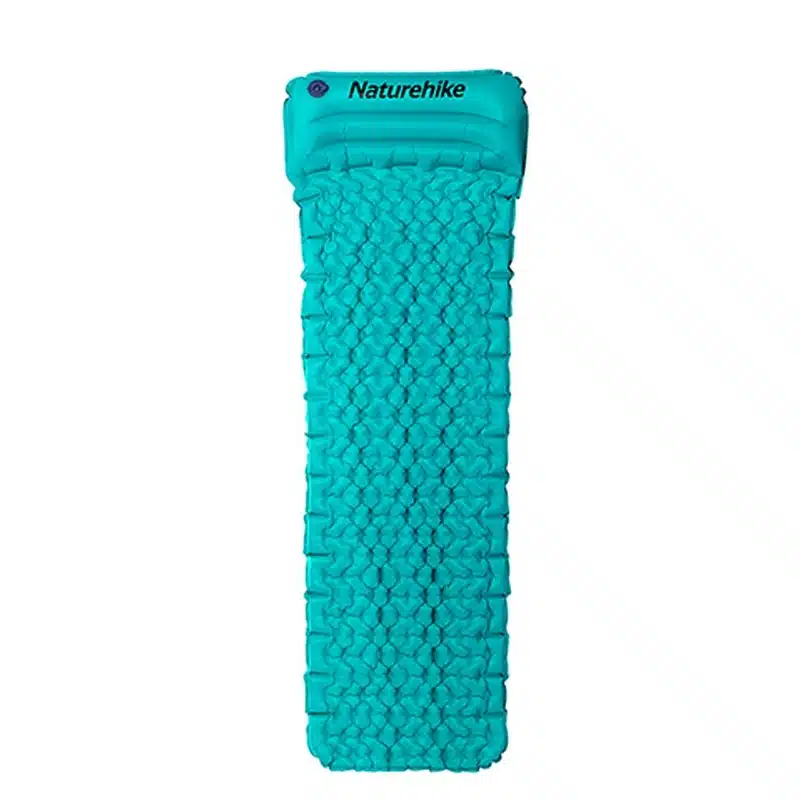 Naturehike Outdoor Inflatable Cushion Sleeping Bag Mat Fast Filling Air Moistureproof Camping Mat With Pillow Sleeping Pad 460g 13