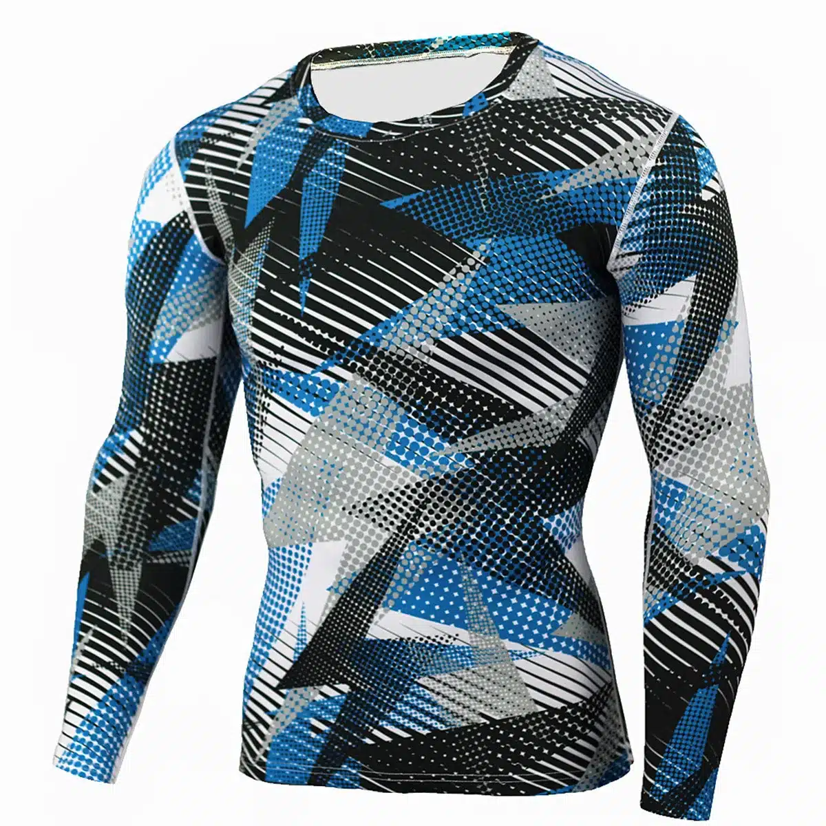 Detector Mens Compression Shirt Pants Set Bodybuilding Tight Long Sleeves Shirts Leggings Sport Suit Workout Fitness Sportswear 10