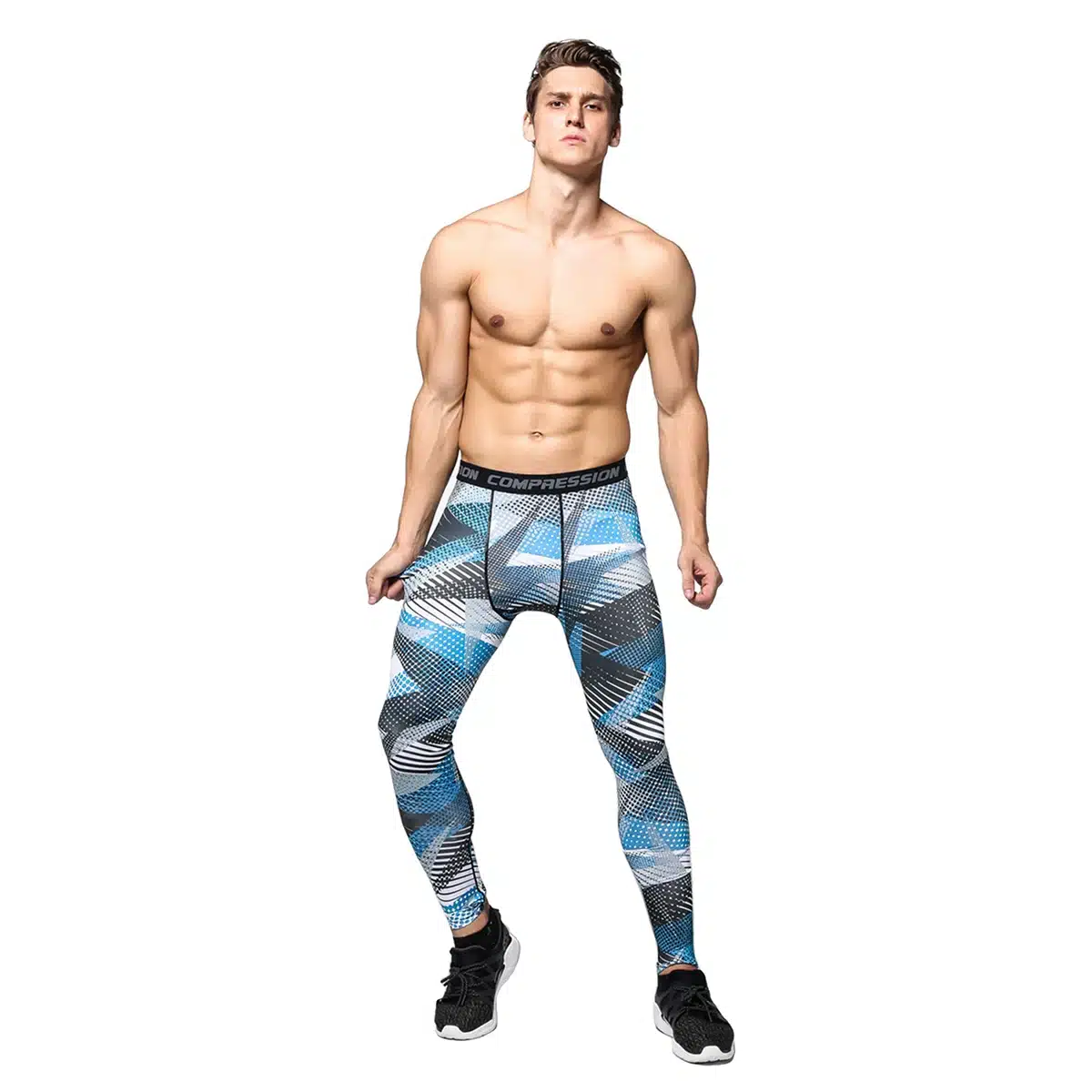 Detector Mens Compression Shirt Pants Set Bodybuilding Tight Long Sleeves Shirts Leggings Sport Suit Workout Fitness Sportswear 11