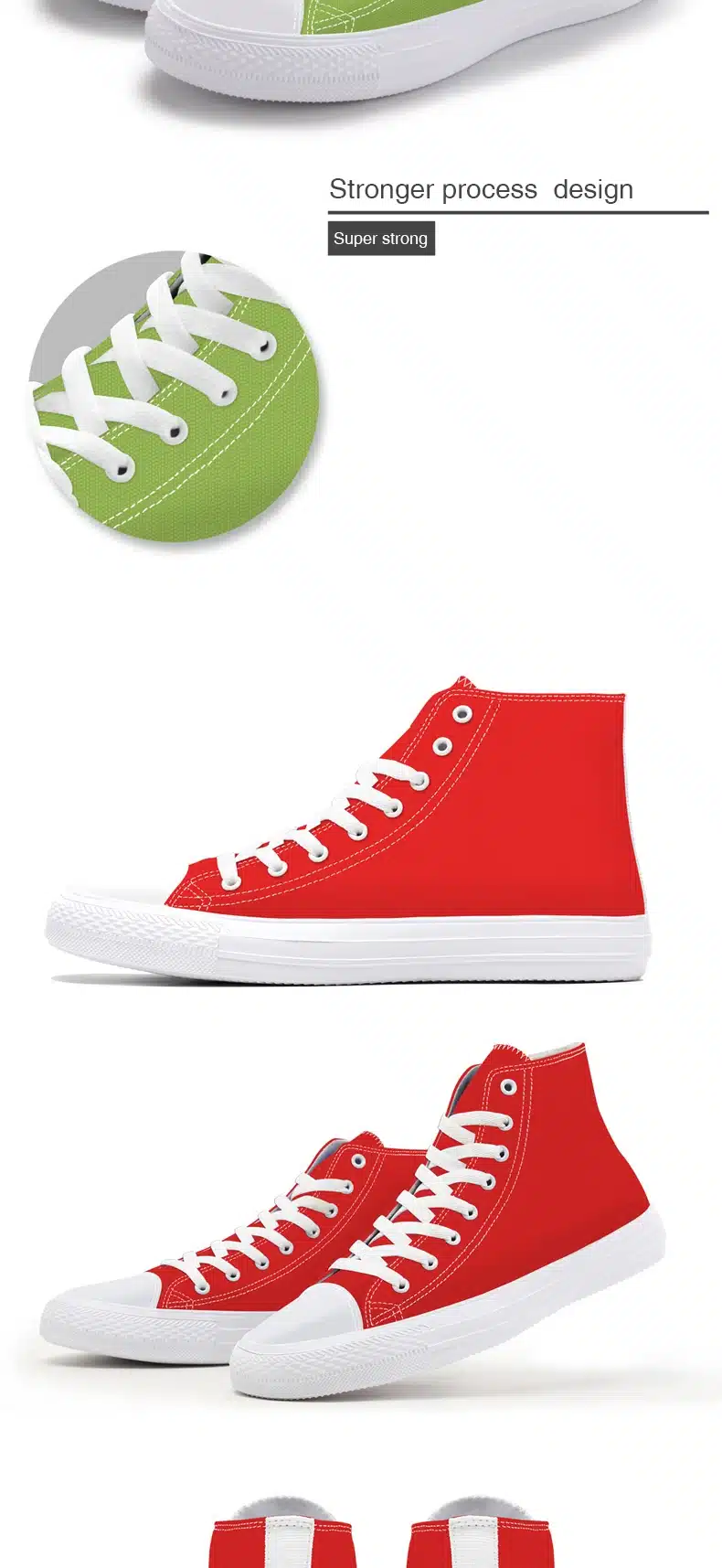 FIRST DANCE 2018 Spring High top Canvas Shoes Mens Casual Custom 3D Printed Shoes Youth Solid Color Dropshipping White Shoes Men 9
