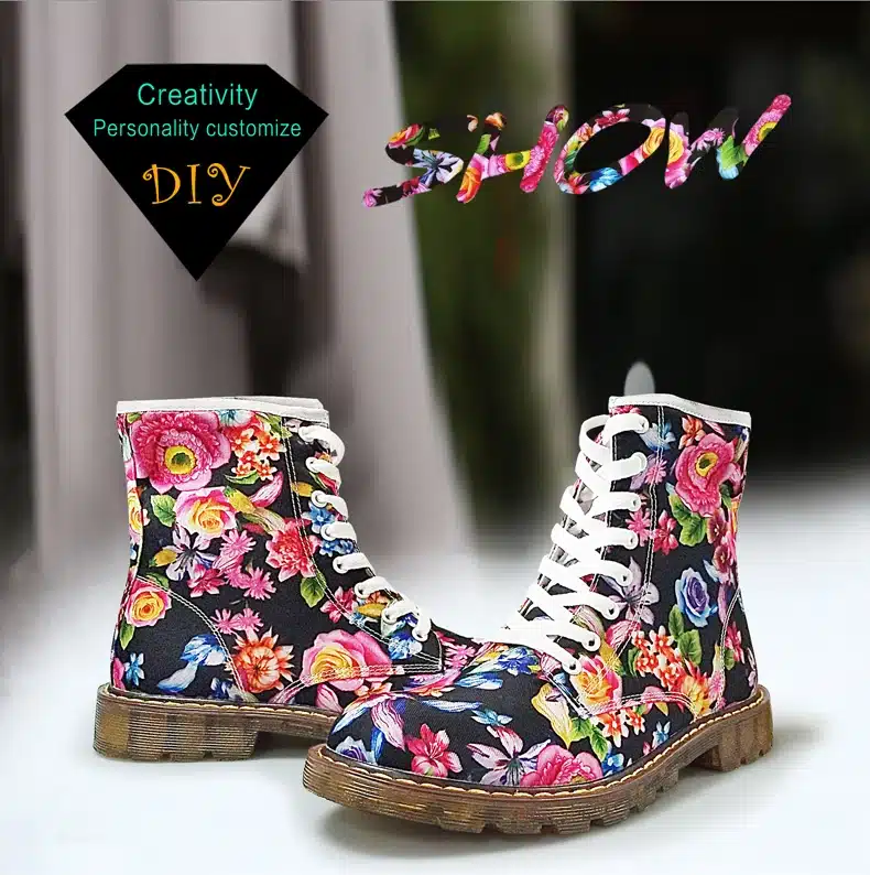 FIRST DANCE Spring Women Martin Shoes Custom Female Dr Martins Footwear Fashion For ladies Mid-calf Boots Women Autumn Oxford 12