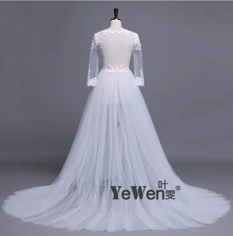 Lace Formal Pregnant Photo dress Long Sleeve See Through Blue Prom Evening Dresses Custom Size Plus Size 2018 Evening Dress 32