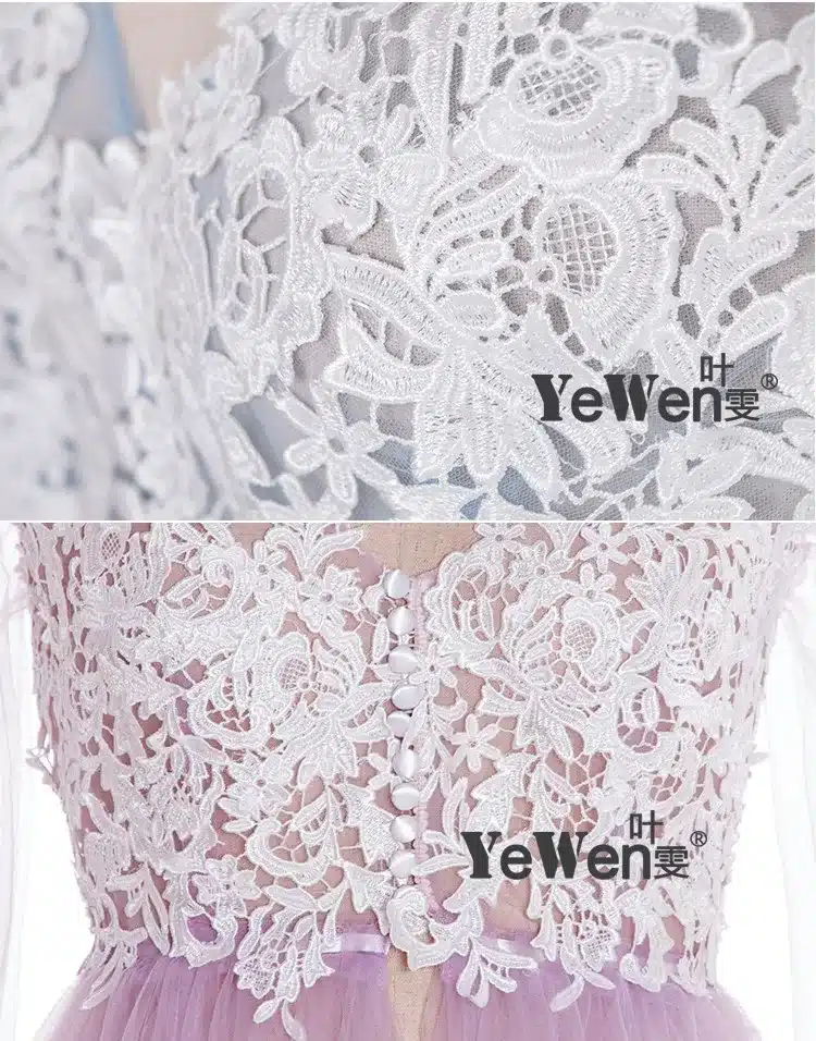 Lace Formal Pregnant Photo dress Long Sleeve See Through Blue Prom Evening Dresses Custom Size Plus Size 2018 Evening Dress 36