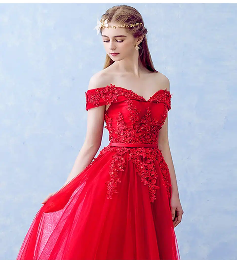 Lamya 2018 New Women Prom Long Evening Dresses Elegant Lace Boat Neck Banquet Formal Party Gowns vestido de festa longo 14