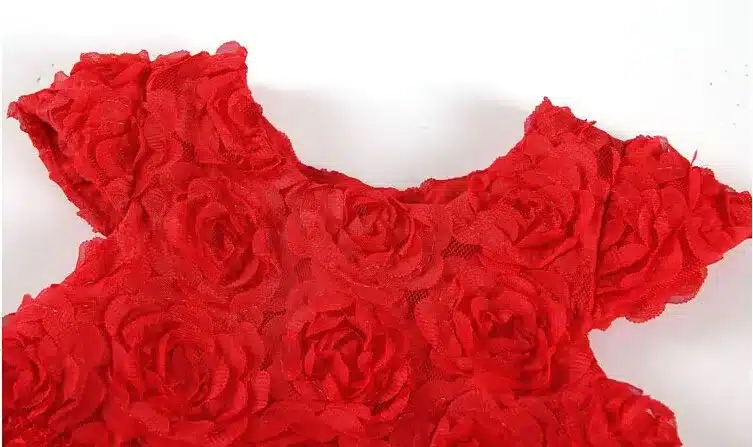 Retail - 2018 summer baby girls dress bow Baby clothing,ball gown children kids tutu baby girls dress baby dress red 10