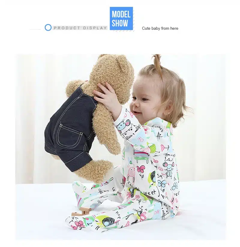 HHTU 2018 Baby Clothing New Newborn Baby Boy Girl Romper Clothes Long Sleeve Infant Product Fashion Autumn Lovely 15