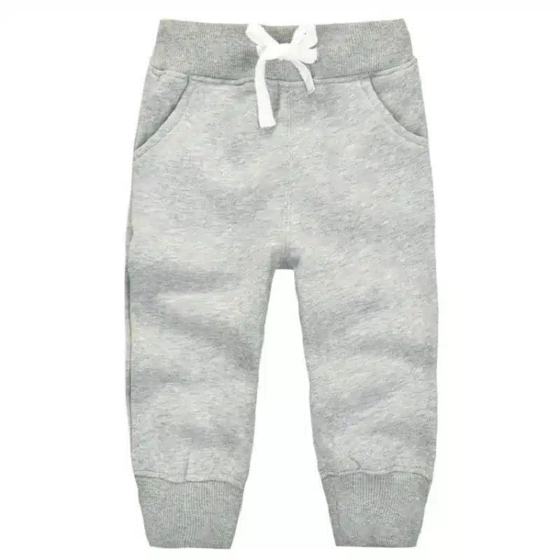 2018 New Warm Velvet Pants For 1-5 Yeas babies Boys Girls Casual Sport Pants Jogging Enfant Garcon Kids Children Trousers KF107 3