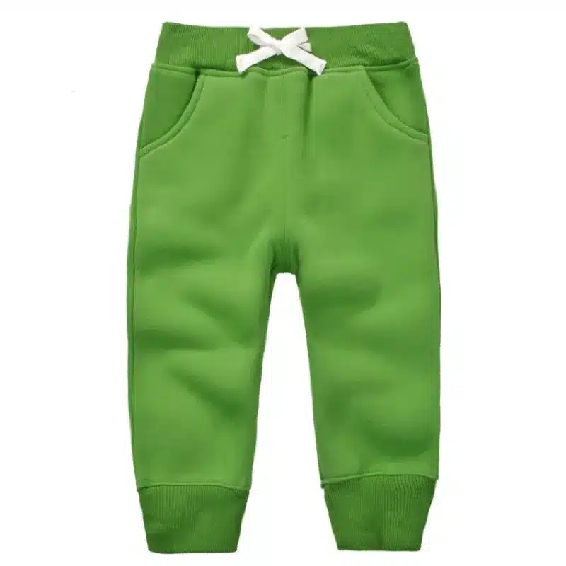 2018 New Warm Velvet Pants For 1-5 Yeas babies Boys Girls Casual Sport Pants Jogging Enfant Garcon Kids Children Trousers KF107 11