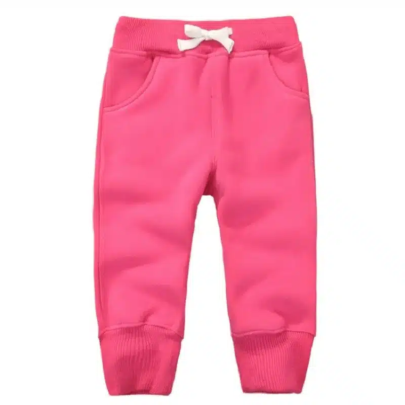 2018 New Warm Velvet Pants For 1-5 Yeas babies Boys Girls Casual Sport Pants Jogging Enfant Garcon Kids Children Trousers KF107 15