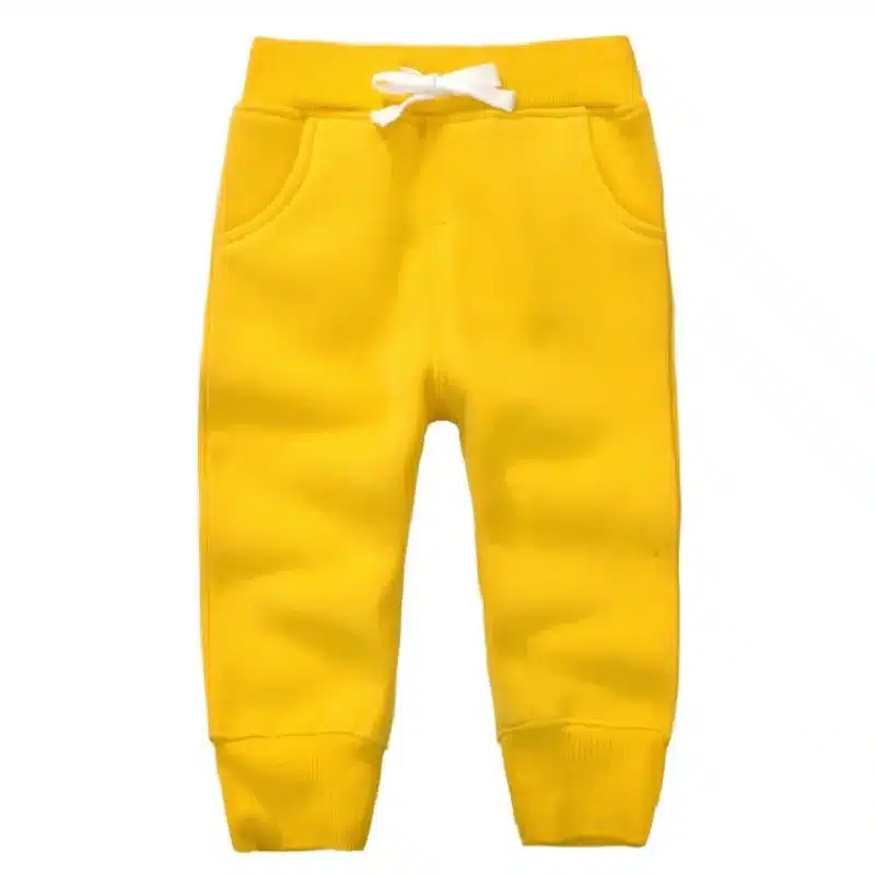 2018 New Warm Velvet Pants For 1-5 Yeas babies Boys Girls Casual Sport Pants Jogging Enfant Garcon Kids Children Trousers KF107 16