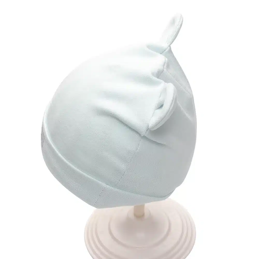 Solid Cotton Newborn Baby Tire Caps With Ear Girls Boys Sun Hats With Bow 2018 Spring Summer Baby Girls Clothing Accessories 17